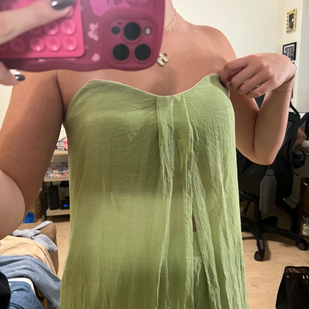 Two piece linen set - Picture 2 of 5